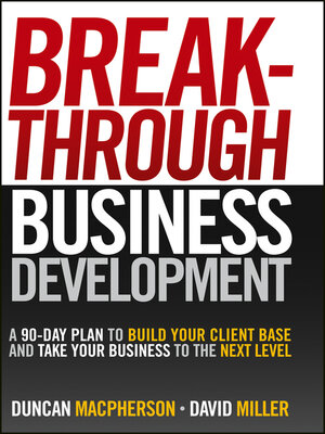 cover image of Breakthrough Business Development